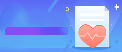 清新蓝色健康医疗保障设计广告微信公众号素材图片背景