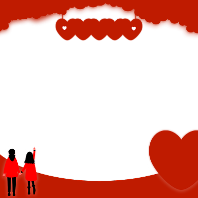 情人节通用手绘节日促销主图直通车背景