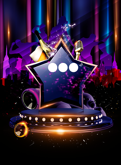 主播招募海报背景