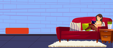 夜间阅读公众号首图背景