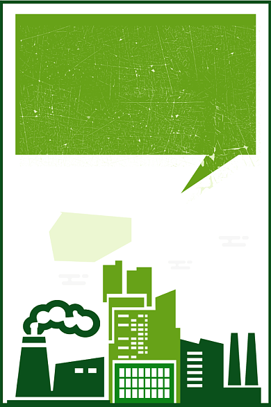 绿色简约风节能环保健康生活印刷海报背景