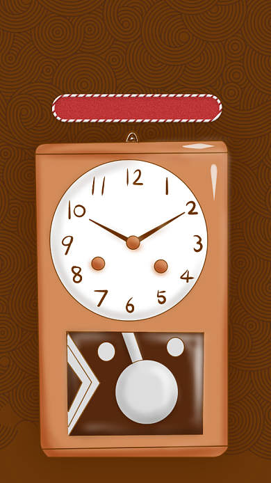 简约创意元旦倒计时手机海报背景