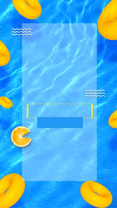 清凉盛夏全场满减促销海报背景