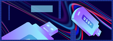 USB电商淘宝banner图背景