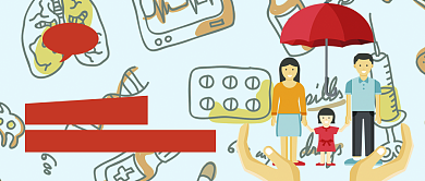 卡通手绘创意红十字日公众号首图背景