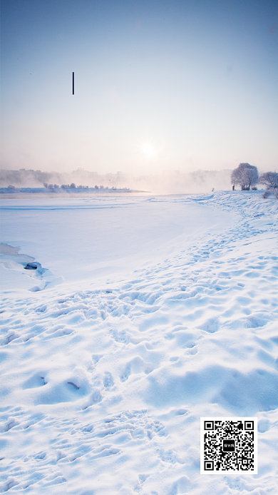 早安/励志/正能量/插画/日签手机海报背景