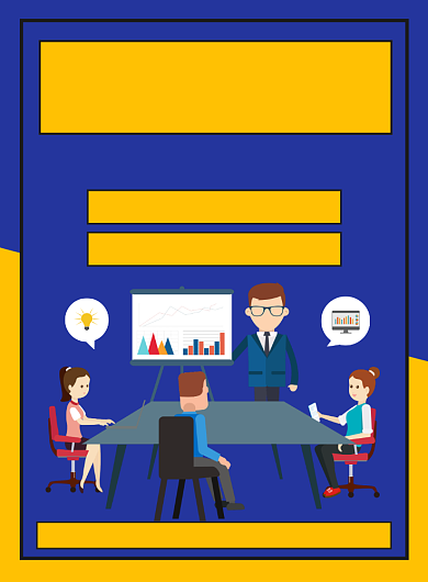 企业入职培训宣传广告印刷海报背景