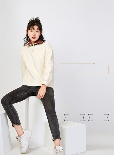 秋冬新品简约促销印刷海报背景