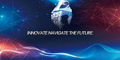 创新科技展板背景