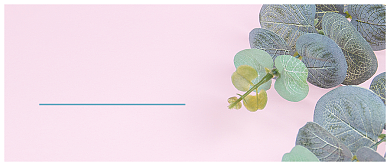 粉红色小清新文艺绿植植物你好十一月心情微信公众号素材图片背景