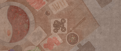 二月你好美食公众号首图背景