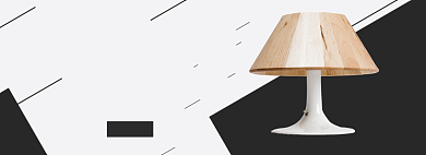 简约灯饰限时六折淘宝banner背景