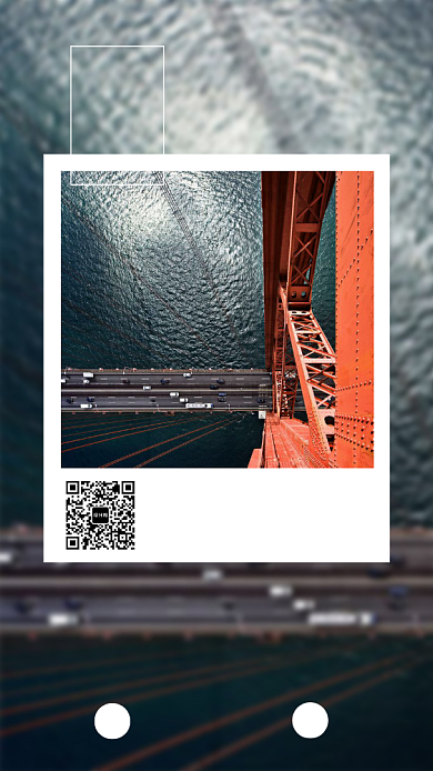 不负青春每日一签手机海报背景