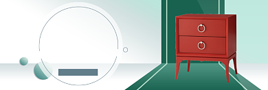 欧式家具促销活动淘宝banner背景