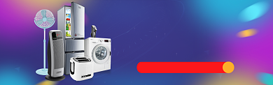 数码家电促销海报banner背景