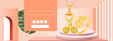 珠宝配饰淘宝海报模版背景