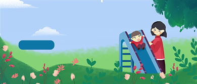 创意手绘卡通母亲节插画微信公众号素材图片背景