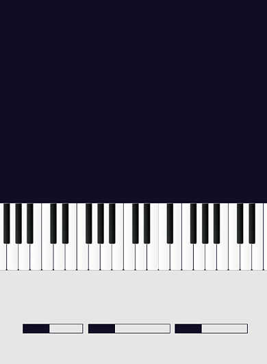 简约钢琴培训班招生宣传海报背景