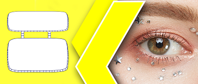 双眼皮爆款宣传公众号首图背景