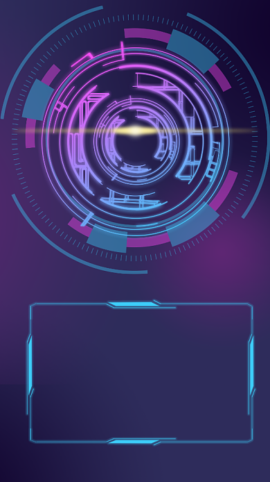 科技感双十一战报宣传手机海报背景