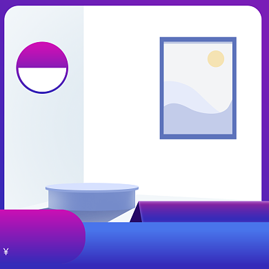 国庆双11紫色电商直通车主图模板背景