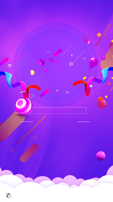 夏日促销活动海报背景