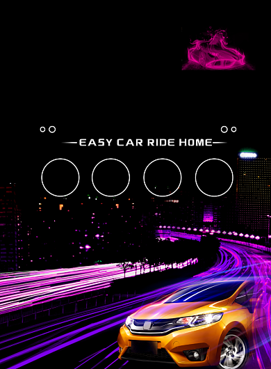 高端大气汽车分期购印刷海报背景