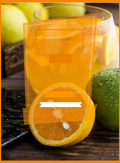 脐橙水果新鲜可口印刷海报背景