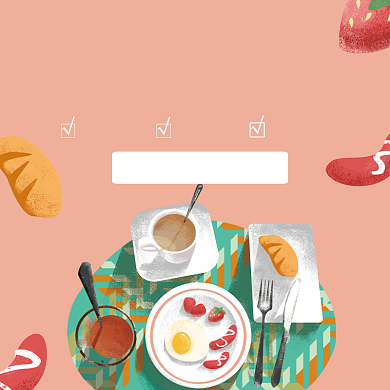 吃货大作战直通车背景