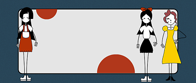 潮流女孩穿搭指南公众号首图背景