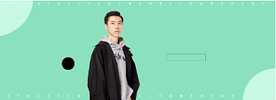 秋冬男装上新淘宝banner背景