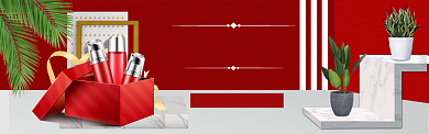 美妆护肤海报模版banner背景