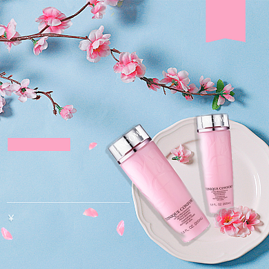 保湿化妆水护肤品淘宝主图直通车背景