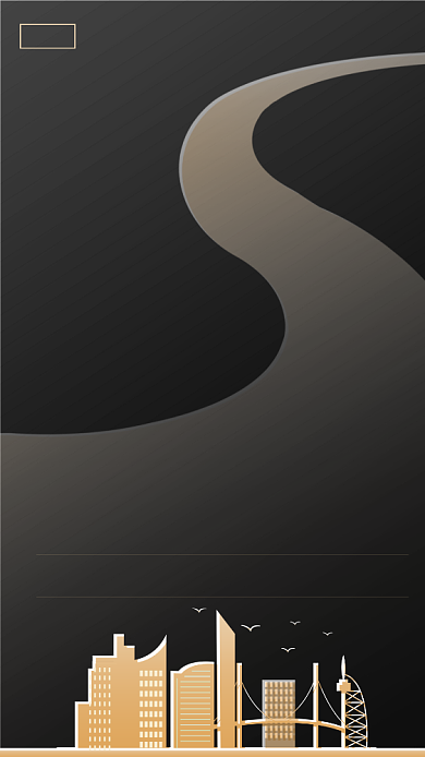 房地产手机海报背景