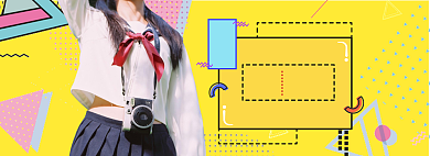 套装女装海报banner背景