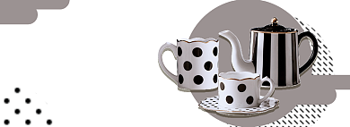 马克杯淘宝电商banner图背景