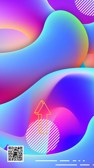 媒体艺术展海报背景