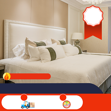 双十一双十二家具床预售直通车主图背景