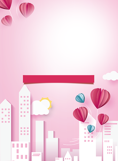 七夕情人节活动促销海报背景