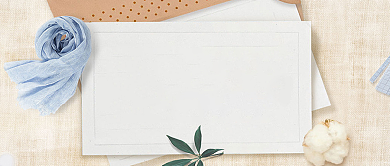 清新温馨质感美妆美容教程宣传广告微信公众号素材图片背景