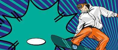 社团招新啦公众号首图背景