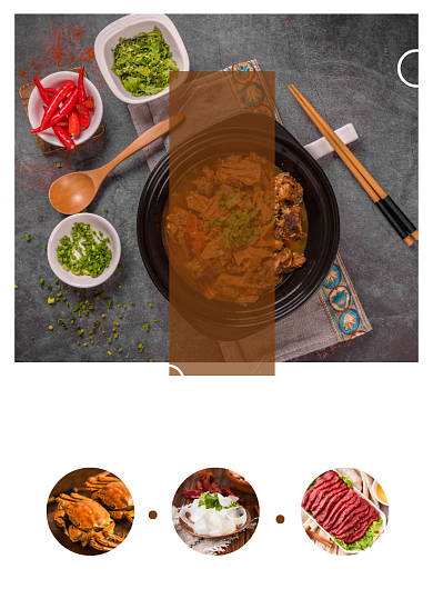 美食日系简约海报背景