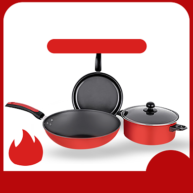 平底锅厨房套件淘宝直通车图片背景