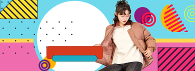 女装促销特惠海报模版背景