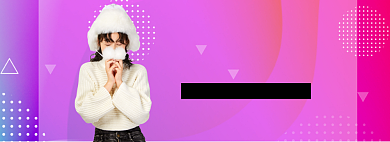 秋季女装限时促销淘宝banner背景