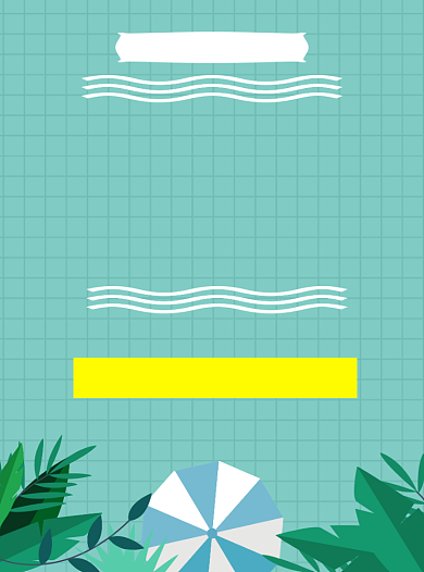 夏日促销宣传单背景