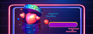 情人节特惠大促banner背景