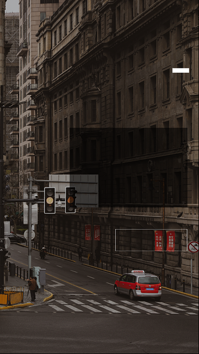 简约摄影风秋季特惠游上海旅游宣传海报背景