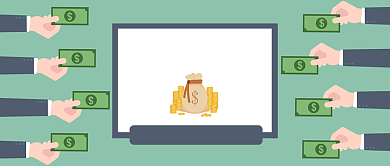  理财收益公众号首图banner背景