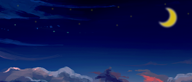 晚安问候公众号首图背景